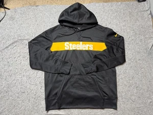 Pittsburgh Steelers Hoodie Mens Large NFL Football Nike Onfield Apparel Pullover - Picture 1 of 15
