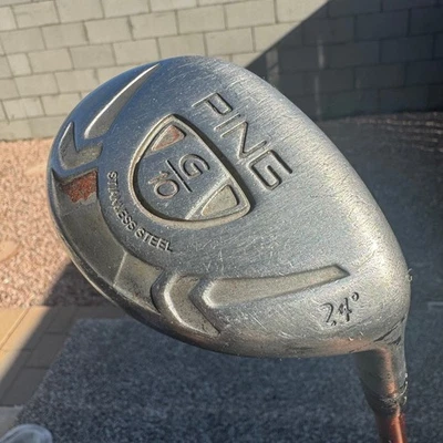 Club de Golf Híbrido Ping G10 24° Acero Inoxidable 5 Varilla Grafito Flexión Rígida 38.5" Foto 1 de 4