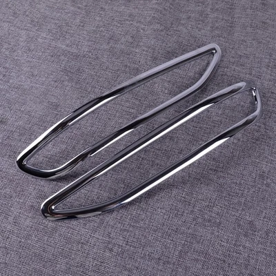 2xChrome Rear Tail Fog Light Lamp Cover Trim Fit For Chevrolet Equinox 2018/2019 - Image 1 of 3