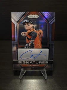 2023 Panini Prizm - Signatures Coby Mayo #SIG-CM (AU, RC) Baltimore Orioles Auto - Picture 1 of 2