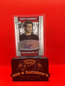 Sage Hit Scotty McKnight 2011 autógrafo novato #A11 - Imagen 1 de 2