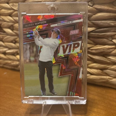 BUBBA WATSON - 2025 PANINI NATIONAL GOLD VIP PACK Red Ice /99 - Image 1 of 3