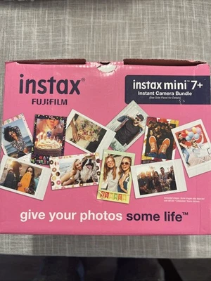 Cámara instantánea Fujifilm Instax Mini 7+ rosa 600021793 — NUEVA en caja Foto 1 de 4