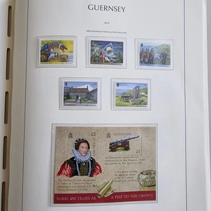 Guernsey: 2015, 450th Anniversary os Sark as a Fief to the Crown, MNH + M/S Set - Bild 1 von 1