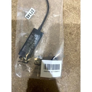 Lenovo RTL8153-04 USB-C to Ethernet Network Adapter Black Compact Lightweight - Picture 1 of 7