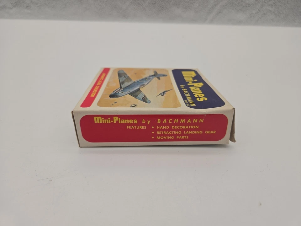 Miniaviones vintage Bachmann Messerschmitt ME-109 WWII modelo sin usar, en caja Hong Kong Foto 1 de 4