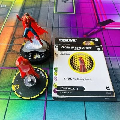 Heroclix Spider-Man SR + Cloak of Levitation | 039 s004 | Marvel Studios Disney+ - Image 1 of 4