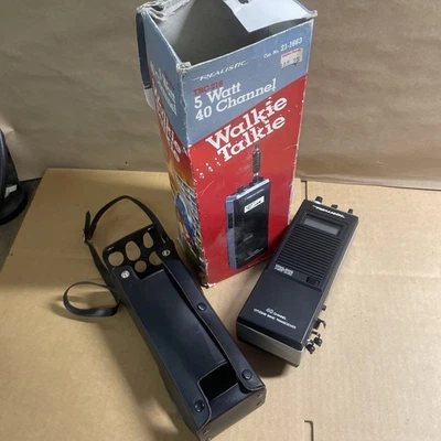 Realistic Walkie Talkie 21-1663  New In Box (2508) - Image 1 of 4