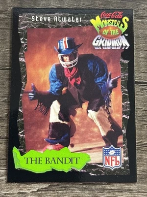 1994 Classic Pro Line Live Coca-Cola Monsters of the Gridiron - Steve Atwater #9 - Image 1 of 2