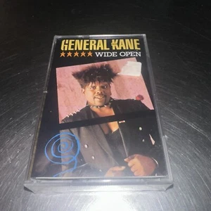 GENERAL KANE - WIDE OPEN - MOTOWN 6238 - CASSETTE TAPE - Picture 1 of 3