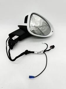 2015-2020 PORSCHE MACAN RIGHT DOOR MIRROR W/BLIND SPOT ALERT & SURROUND VIEW OEM - Picture 1 of 13