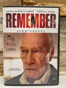 REMEMBER CHRISTOPHER PLUMMER MARTIN LANDAU BRUNO GANZ HEINZ LIEVEN USED DVD - Foto 1 di 4