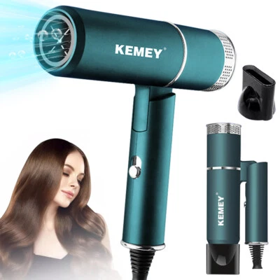 Neu Profi Haartrockner Föhn 1000W Schnelles Trocknen Faltbarer Fön Hair Dryer DE - Bild 1 von 4