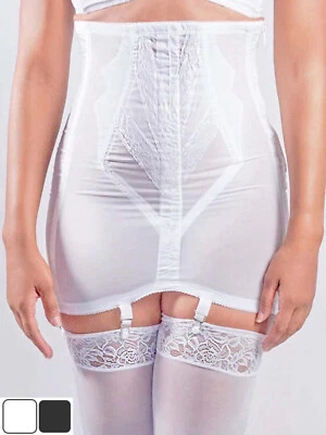 Plus Size 2X-8X Extra Firm Girdle Black or White Womens Shapewear  - Image 1 of 4