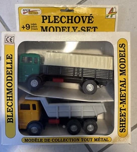 Kovap 1:43 Sheet Metal Mercedes Set III 0662 W/ 0623 & 0624 NIB Trucks - Picture 1 of 8