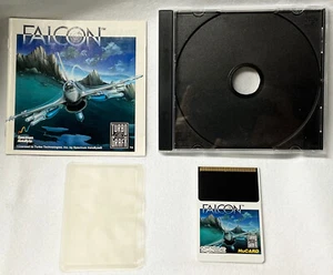 Falcon (NEC, TurboGrafx 16, 1992) Fighter Jet Video Game Card/Cartridge & Manual - Picture 1 of 4
