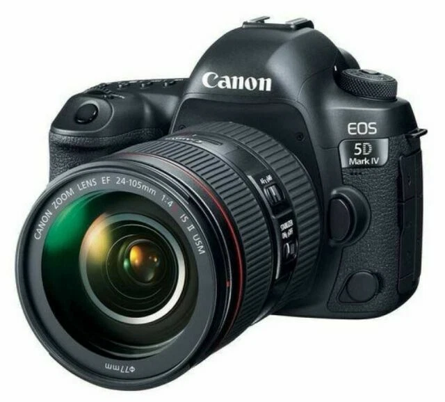 Canon EOS 5D Mark IV EF 24-105mm f/4L Camera Lens Kit - Image 1 of 1