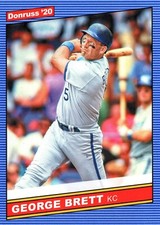GEORGE BRETT MAJOR LEAGUE BASEBALL CARDS - PICK FROM LIST