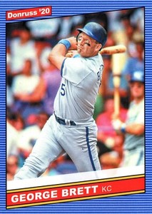 GEORGE BRETT MAJOR LEAGUE BASEBALL CARDS - PICK FROM LIST