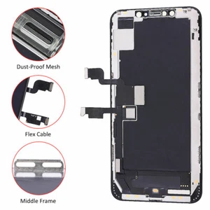 For iPhone XS Max OLED Display LCD Touch Screen Digitizer Assembly Replacement - Picture 1 of 10