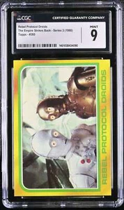 1980 TOPPS THE EMPIRE STRIKES BACK #285 REBEL PROTOCOL DROIDS CGC 9 MINT 1487 - Picture 1 of 2