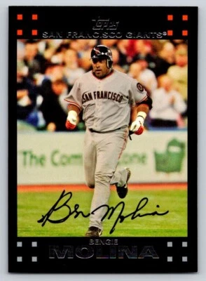 2007 Topps - #342 Bengie Molina - Image 1 of 2
