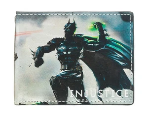 BILLETERA DOBLE DC COMICS INJUSTICE BATMAN VS SUPERMAN - Imagen 1 de 2