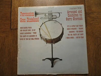 Garry Sherman – Percussion Goes Dixieland - 1960 - Columbia CL 1537 Vinyl LP VG+ Foto 1 de 4