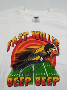 Vintage Road Runner Pittsburgh Steelers T-Shirt NFL Football Graphic Tee XLT - Picture 1 of 7