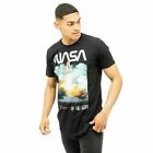 Official NASA Mens Lift Off T-Shirt Black S - XXL