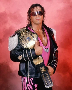 Bret The Hitman Hart Wwf Wcw 8x10 Picture Celebrity Print - Picture 1 of 1