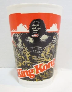 7-11 THERE STILL IS ONLY ONE KING KONG 1976 SLURPEE CUP VINTAGE 7-ELEVEN - Picture 1 of 2