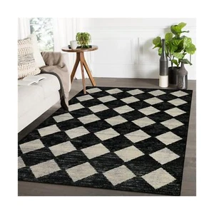 Lahome Machine Washable Area Rug 6x9, Soft Large Bedroom Rug Non Slip Living ... - Picture 1 of 9