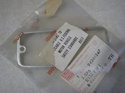 GENUINE GM 76-79 OPEL ISUZU TRIM REAR SIDE MARKER LENS LEFT OR RIGHT 94208247 - Изображение 1 из 3