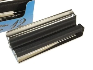 Zigaretten Drehmaschine Tabak Rollbox Wickler Serie plus 2 Feuerzeuge 110 mm - Bild 1 von 7
