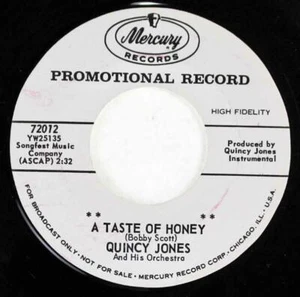 Quincy Jones, A Taste of Honey - Shagnasty, Mercury Promo 45 72012 - Picture 1 of 1