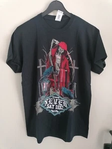 NEVER SAY DIE Tour Shirt 2016 - Größe M - Whitechapel Thy Art Is Murder Carnifex - Foto 1 di 2