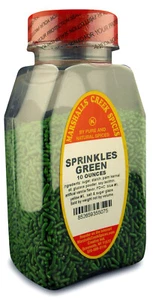 Marshalls Creek Spices SPRINKLES GREEN - Kosher - Imagen 1 de 1