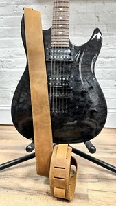 Crazy Horse Leather Guitar Strap Extra Long 59" Genuine Leather Light Weight - Picture 1 of 24