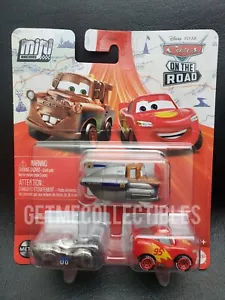 DISNEY CARS MINI RACERS SUPER SPEED MATER DATZ JAMMIN SALT CONFEZIONE DA 3 SPEDIZIONE GRATUITA $15 - Foto 1 di 2
