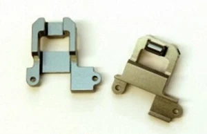 New ST Racing Traxxas TRX-4 Gun Metal Aluminum Rear Shock Towers (1 pair) ST8216 - Picture 1 of 1