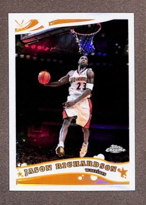 2005-06 Topps cromo refractor #91 Jason Richardson/999 Foto 1 de 3