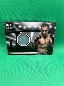 2018 Topps UFC KNOCKOUT TONY FERGUSON FIGHT MAT MATCH USED RELIC /99