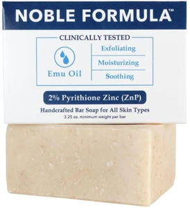 "Noble Formula Zinc Emu Oil Bar Soap for Acne, Psoriasis, Eczema" - Picture 1 of 6
