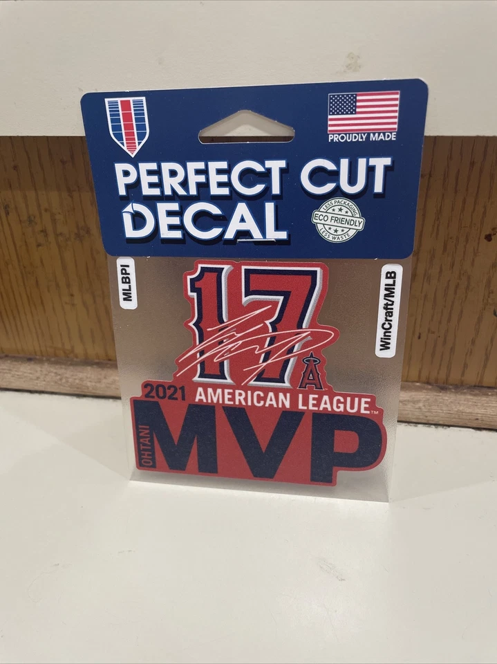 Shohei Ohtani 🔥Los Angeles Angels 🔥2021 AL MVP4x4 Decal MLB⚾️⚾️⚾️ Showtime - Image 1 of 1