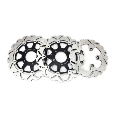 Front Rear Brake Rotors Discs For Suzuki GSX 600 F GSX 750 F Katana 2004-2006 05 - Изображение 1 из 4