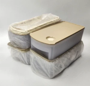 Set of 4 Tupperware Shelf Smart Containers 5194 - Hazelnut Seals - New Old Stock - Bild 1 von 5