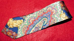 TRUSSARDI MADE IN ITALY MULTI COLOR FLORAL TIE - NECK TIES - DESIGNER TIES. - Picture 1 of 3