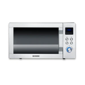 Severin MW 7777 25L Forno a Microonde 3 in 1, 900 W - Nero/Acciaio inossidabile - Foto 1 di 9