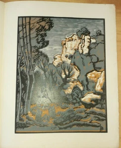 VIENNE 86 BOIS EN COULEURS DE JEHAN BERJONNEAU PASSELOURDIN 1932 - Picture 1 of 1